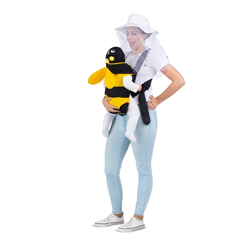 Bee Keeper and Baby Bee Adult/Infant Costume Set