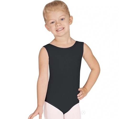 Leotard Microfiber Tank Child Black