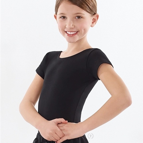 Leotard Cotton Lycra® Short Sleeve Child