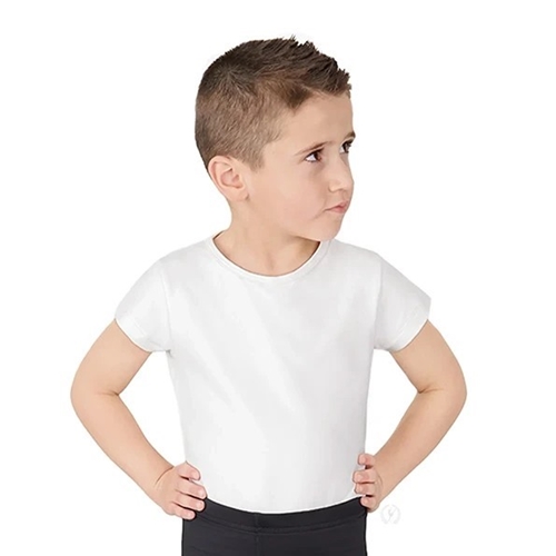 Crew Neck T-Shirt Child White