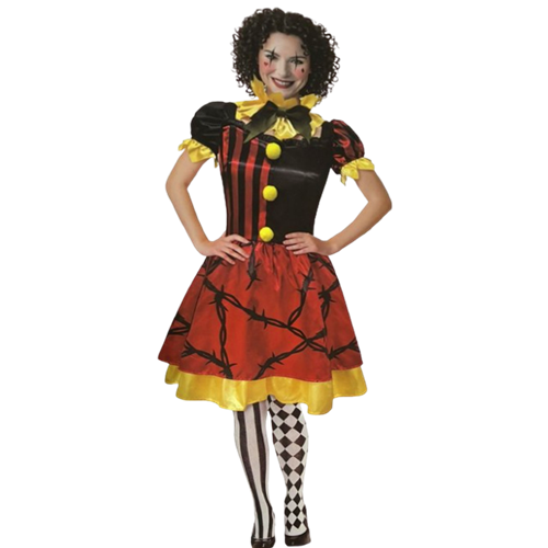Women’s Dark Carnival Clown Costume