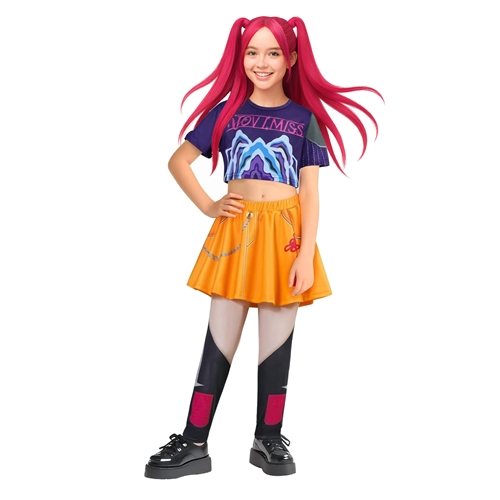 Girls K-Pop Hunter Idol Costume