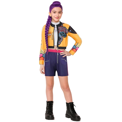 Girls K-Pop Hunter Singer Costume