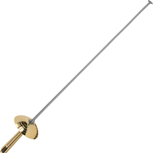 Fencing Foil with Gold Handle