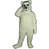 Alaskan Bear Mascot. This Alaskan Bear mascot comes complete with head, body, hand mitts and foot covers. This is a sale item. Manufactured from only the finest fabrics. Fully lined and padded where needed to give a sculptured effect. Comfortable to wear and easy to maintain. All mascots are custom made. Due to the fact that all mascots are made to order, all sales are final. Delivery will be 2-4 weeks. Rush ordering is available for an additional fee. Please call us toll free for more information. 1-877-218-1289