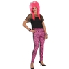 Black & Pink Zebra Print Pants