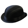 Black Permasilk Derby Kids Hat