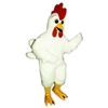 Funky Chicken Mascot. This Funky Chicken mascot comes complete with head, body, hand mitts and foot covers. This is a sale item. Manufactured from only the finest fabrics. Fully lined and padded where needed to give a sculptured effect. Comfortable to wear and easy to maintain. All mascots are custom made. Due to the fact that all mascots are made to order, all sales are final. Delivery will be 2-4 weeks. Rush ordering is available for an additional fee. Please call us toll free for more information. 1-877-218-1289