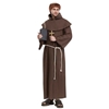 Medieval Monk Adult With Wig Costume