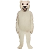 Snarling Polar Bear Mascot - Sales