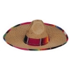 Traditional Sombrero with Serape Band