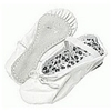 White Daisy Ballet Slippers - Child - Wide