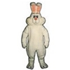 White Marshmallow Bunny Mascot - Sales