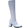 White Disco Go Go Boots