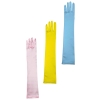 Colored Long Satin Gloves