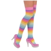 Circus Sweetie Rainbow Clown Thigh Highs