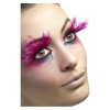 Pink Feather Eyelashes