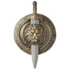 Gladiator Combat Shield & Sword Set