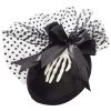 Mini Burlesque Skeleton Hat