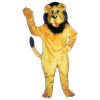 Cute Lion Mascot. This Cute Lion mascot comes complete with head, body, hand mitts and foot covers. This is a sale item. Manufactured from only the finest fabrics. Fully lined and padded where needed to give a sculptured effect. Comfortable to wear and easy to maintain.   All mascots are custom made. Due to the fact that all mascots are made to order, all sales are final. Delivery will be 2-4 weeks. Rush ordering is available for an additional fee. Please call us toll free for more information. 1-877-218-1289.  Due to the sizing of this item additional shipping fees will apply please call for more information
