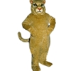 Cougar Mascot. This  Cougar mascot comes complete with head, body, hand mitts and foot covers.. This is a sale item. Manufactured from only the finest fabrics. Fully lined and padded where needed to give a sculptured effect. Comfortable to wear and easy to maintain. All mascots are custom made. Due to the fact that all mascots are made to order, all sales are final. Delivery will be 2-4 weeks. Rush ordering is available for an additional fee. Please call us toll free for more information. 1-877-218-1289