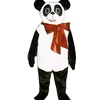 Christmas Panda Mascot. This  Christmas Panda Mascot comes complete with head, body, hand mitts and foot covers.. This is a sale item. Manufactured from only the finest fabrics. Fully lined and padded where needed to give a sculptured effect. Comfortable to wear and easy to maintain. All mascots are custom made. Due to the fact that all mascots are made to order, all sales are final. Delivery will be 2-4 weeks. Rush ordering is available for an additional fee. Please call us toll free for more information. 1-877-218-1289