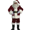 Burgundy Velvet Santa Suit