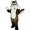 Calvin Chipmunk Mascot. This Calvin Chipmunk mascot comes complete with head, body, hand mitts and foot covers. This is a sale item. Manufactured from only the finest fabrics. Fully lined and padded where needed to give a sculptured effect. Comfortable to wear and easy to maintain. All mascots are custom made. Due to the fact that all mascots are made to order, all sales are final. Delivery will be 4-6 weeks. Rush ordering is available for an additional fee. Please call us toll free for more information. 1-877-218-1289