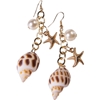 Mermaid Seashell Earrings