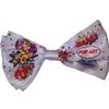 Pop Art Bow Tie with Comic Book Print