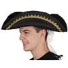 Colonial Tricorn Hat with Hair