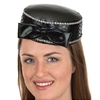 Satin Pillbox Hat