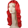 Mermaid Wig Cartoon Red