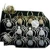 Spider Rings with Gemstones Costume Jewelery
