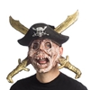 Skull and Crossbones Cross Swords Pirate Mask