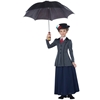 English Nanny Kids Costume