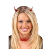 Clip On Glitter Devil Horns