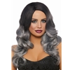 Black to Gray Ombre Fade Wig