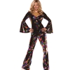 Multi-Color Disco Diva Adult Costume Great for Mamma Mia