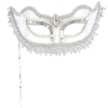 Silver Venetian Mask