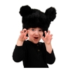 Black Bear Plush Hat