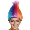 Rainbow Troll Adult Wig