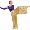 Adult Metallic Wide Leg Palazzo Pants