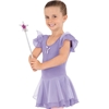 Kids Ruffle Sleeve Dance Dress