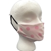 Pink Polka Dot Youth Face Mask
