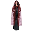 Garnet Lace Cape