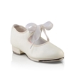 Jr. Tyette Kids Tap Shoes White Wide Width Capezio® N625C