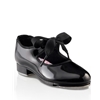 Jr. Tyette Kids Tap Shoes Black Patent Wide Width Capezio® N625C