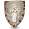 Gold and Silver Shield