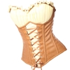 Faux Leather Steel Boned Ren Faire Corset